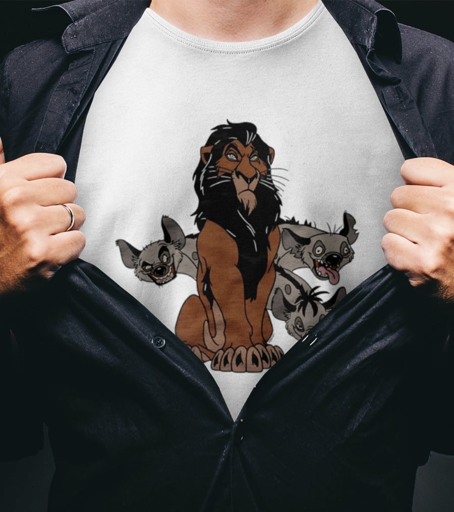 Lion King Scar And Hyenas Troupe T-Shirt