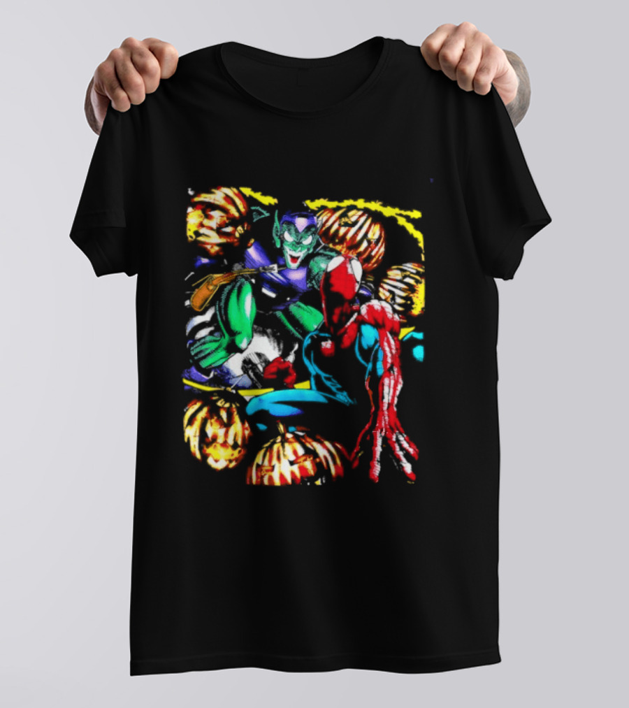 Green Goblin Pumpkin Bombs Marvel Comics T-Shirt