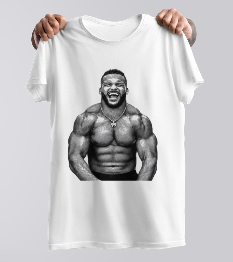 Aaron Donald Muscle Pose No Meme 99 Necklace T-Shirt