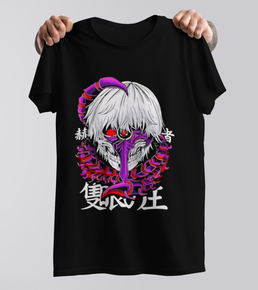 Tokyo Kaneki Kakuja Mask Heroic Stance T-Shirt