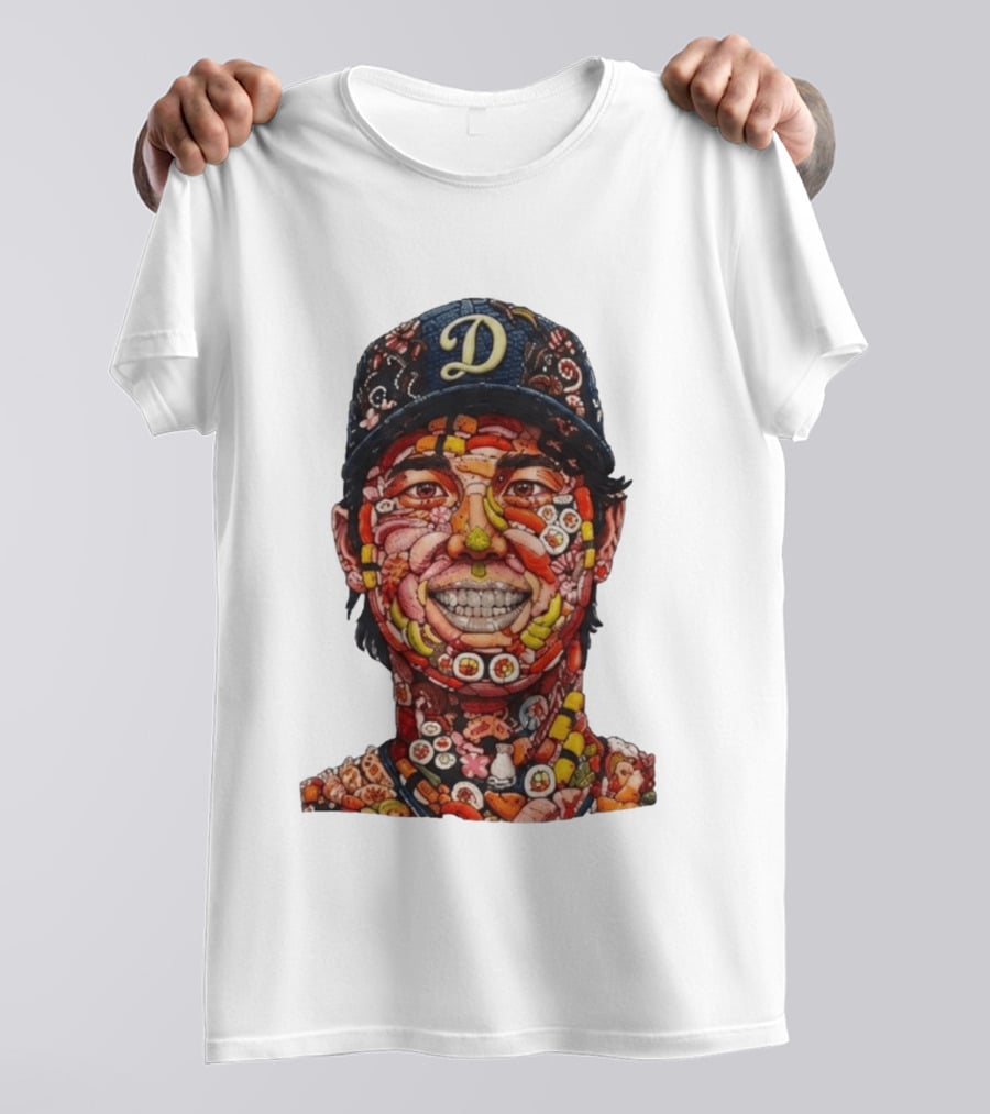 Dodgers Shohei Ohtani ZooCorp Foods Snacks T-Shirt