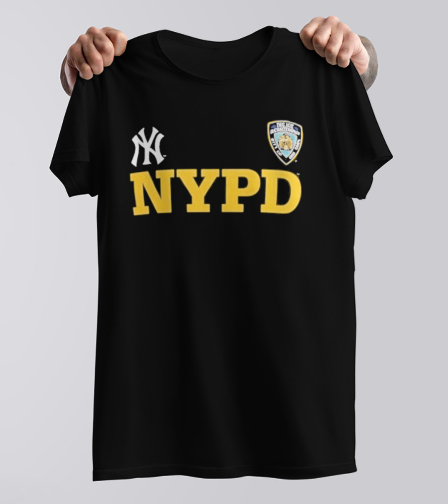 NY Yankees NYPD Honor 911 First Responders 2026 T-Shirt