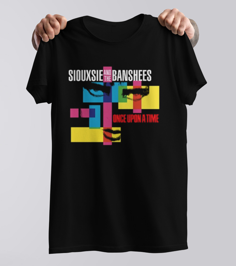 Siouxsie And The Banshees Once Upon A Time 2026 Multicolor Blocks T-Shirt