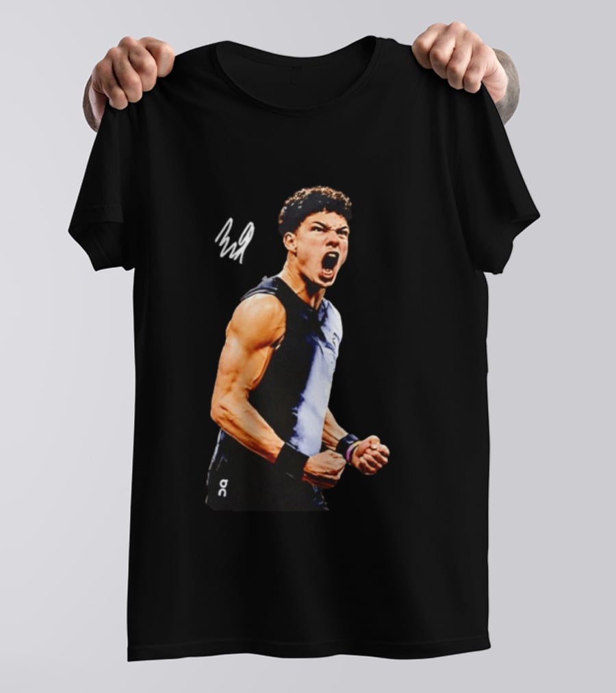 Ben Shelton Shock The World Tennis Player On Athletic Performance Motivation T-Shirt