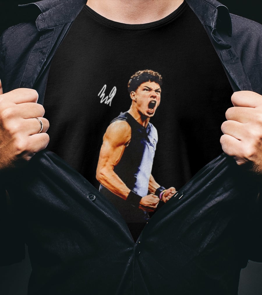Ben Shelton Shock The World Tennis Player On Athletic Performance Motivation T-Shirt