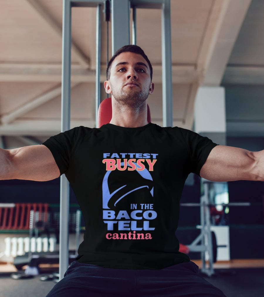 Fattest Bussy In The Baco Tell Cantina Star Helmet T-Shirt