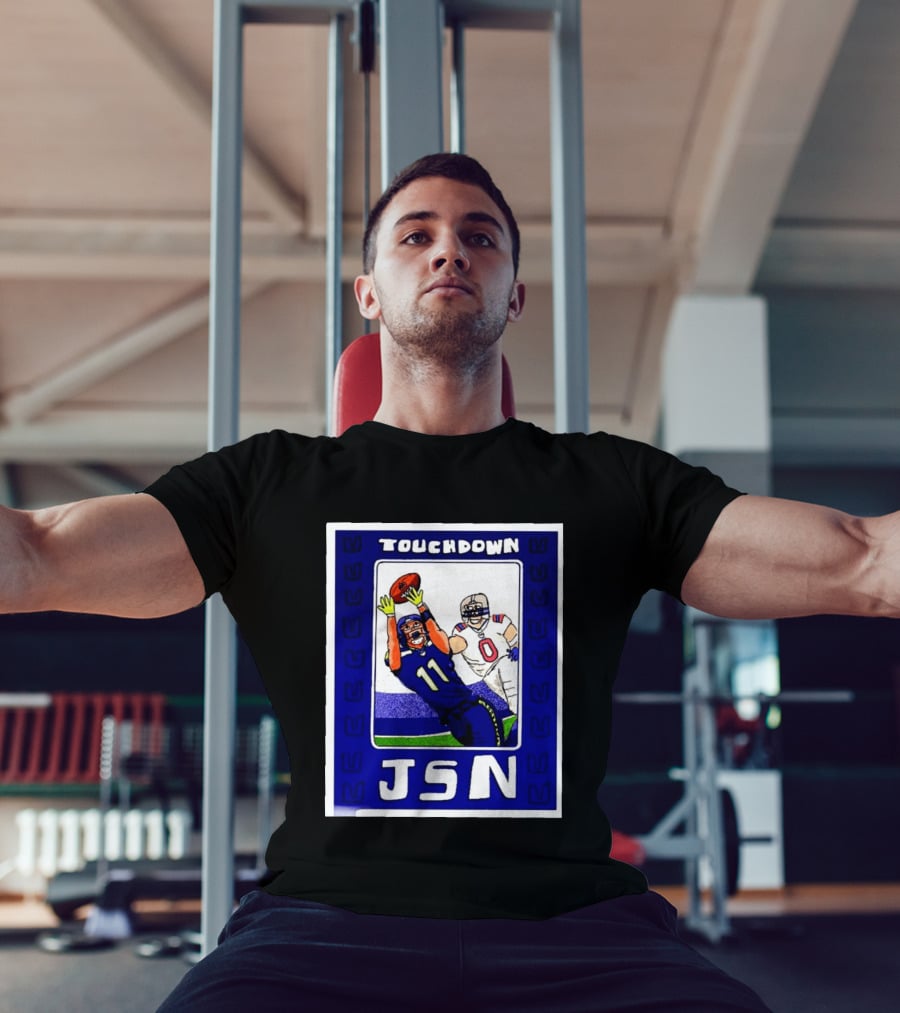 Touchdown JSN Jackson Smith Njigba Seattle Football Catch 11 T-Shirt