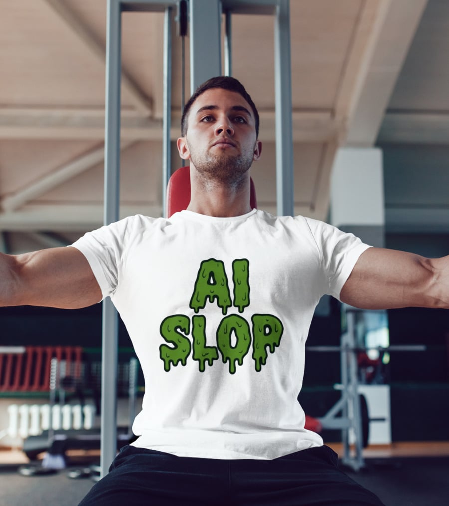 AI Slop Dripping Goo T-Shirt