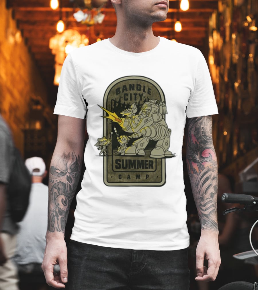 Bandle City Summer Camp League Of Legends Character Battle Scene T-Shirt