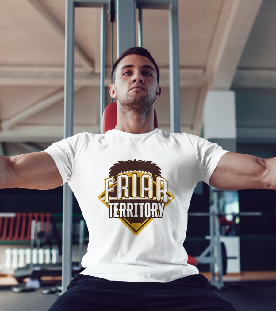 San Diego Padres Friar Territory Baseball Team T-Shirt