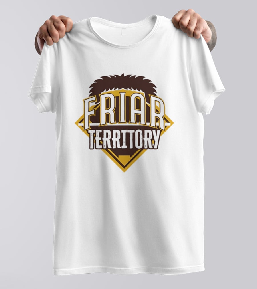 San Diego Padres Friar Territory Baseball Team T-Shirt