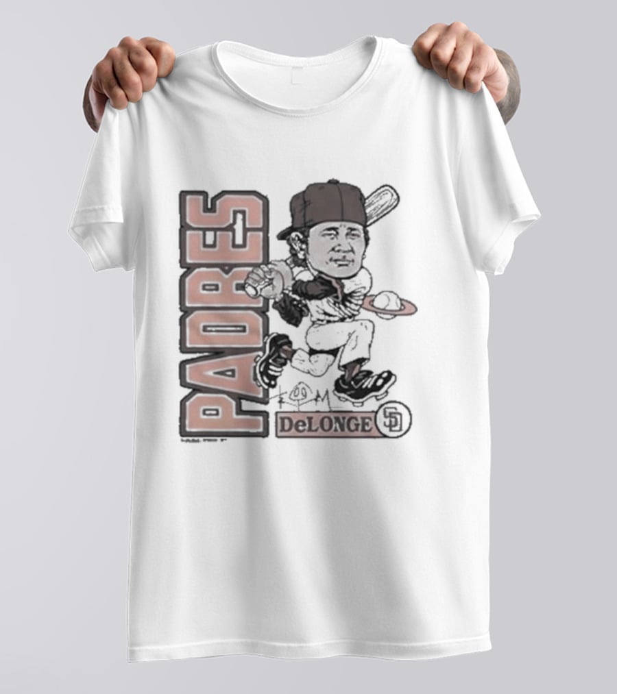 Tts Padres Homage Tom All Star Delonge Baseball Fan T-Shirt