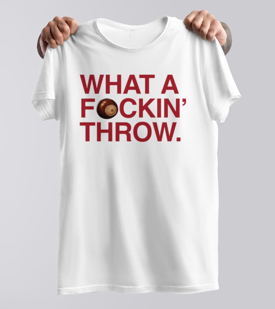 What A Fuckin Throw Elly De La Cruz Baseball T-Shirt