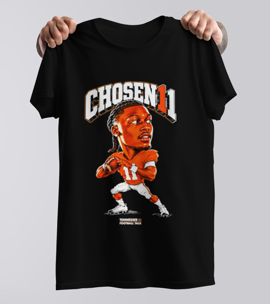 Chosen11 Faizon Brandon Tennessee Volunteers Caricature T-Shirt