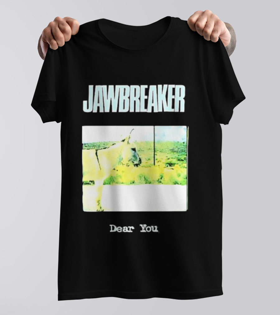 Jawbreaker Dear You Album Cover Donkey Image Punk Rock T-Shirt
