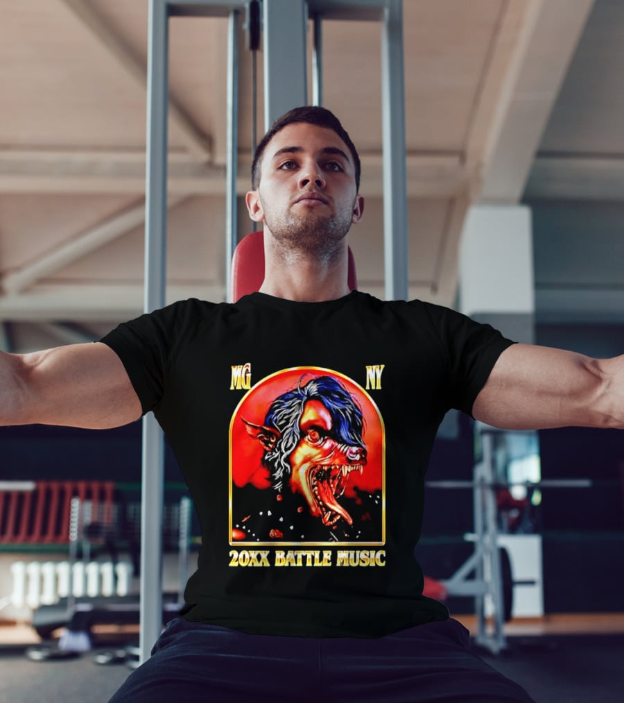 MG NY 20XX Battle Music Machine Gun Kelly Werewolf T-Shirt