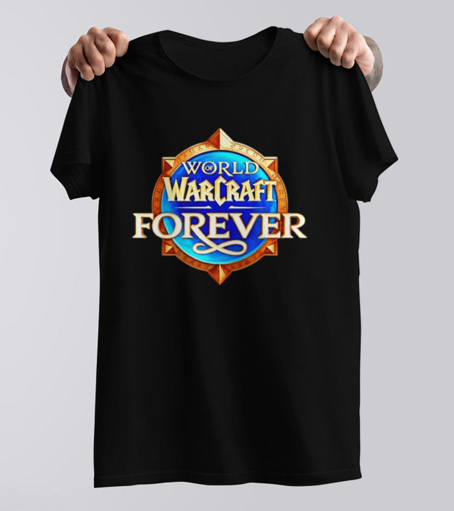 World Of Warcraft Forever WoW Blizzard Entertainment Game T-Shirt