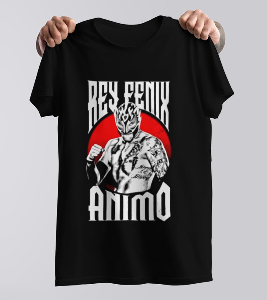 Rey Fenix Animo Lucha Libre AEW Wrestling Masked Fighter T-Shirt