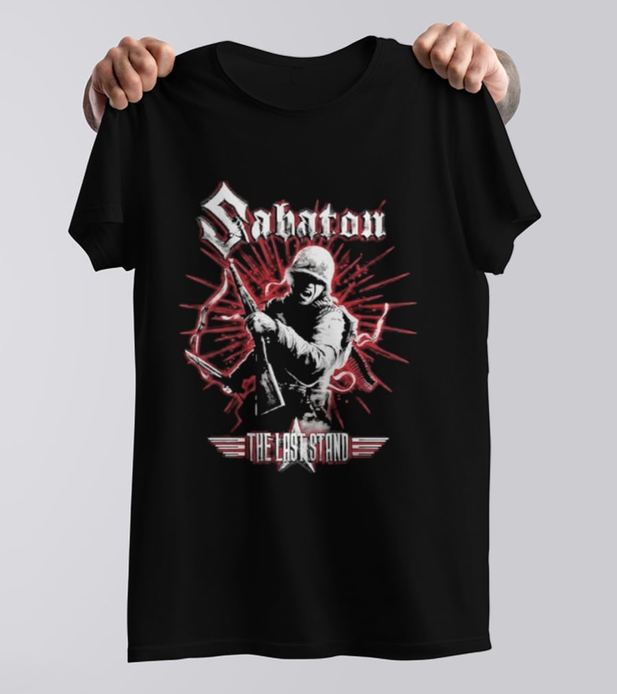 Sabaton The Last Stand Celebrate 10 Years Soldier T-Shirt