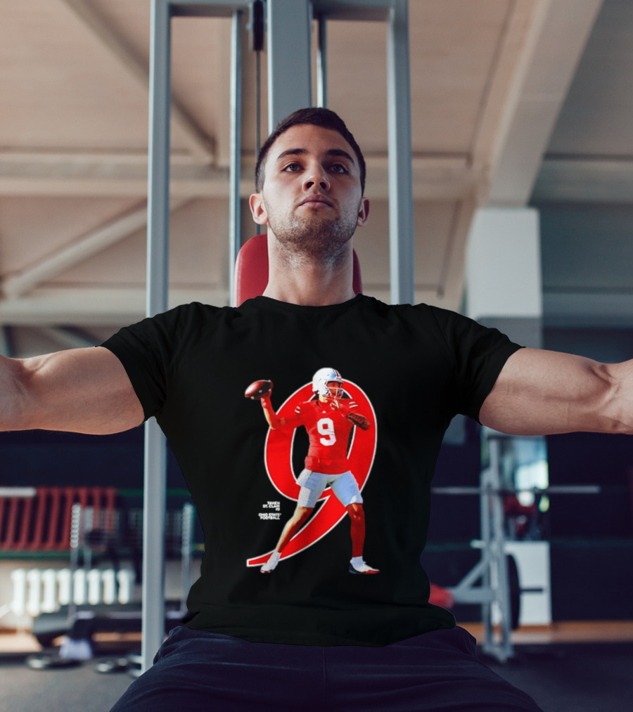 Ohio State Buckeyes Tavien St. Clair 9 NCAA Football Breakthrough Player T-Shirt