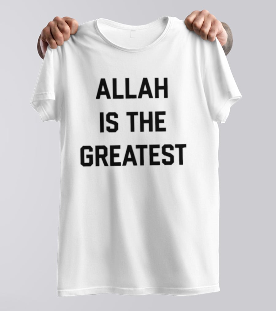 Allah Is The Greatest Islamic Phrase T-Shirt