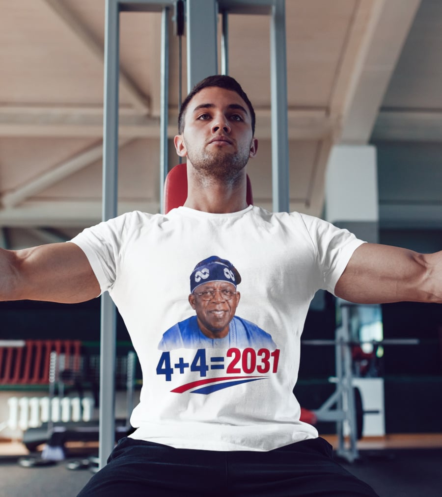 Bola Ahmed Tinubu 4 + 4 Equals 2031 T-Shirt