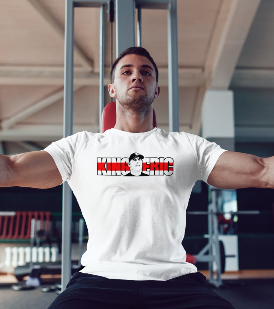 KING ERIC Luis Enrique Iconic Red T-Shirt