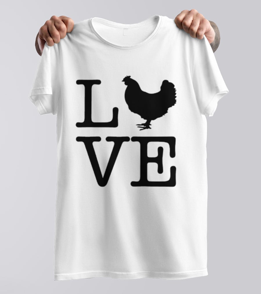 Dallas Cowboys Hunter Luepke Love Chicken LVE T-Shirt