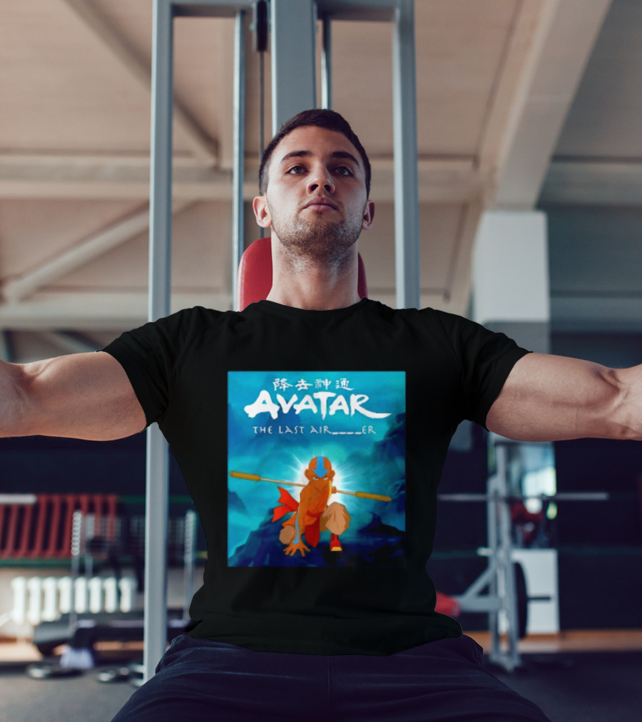 Avatar The Last Airbender Aang Nickelodeon Japanese T-Shirt