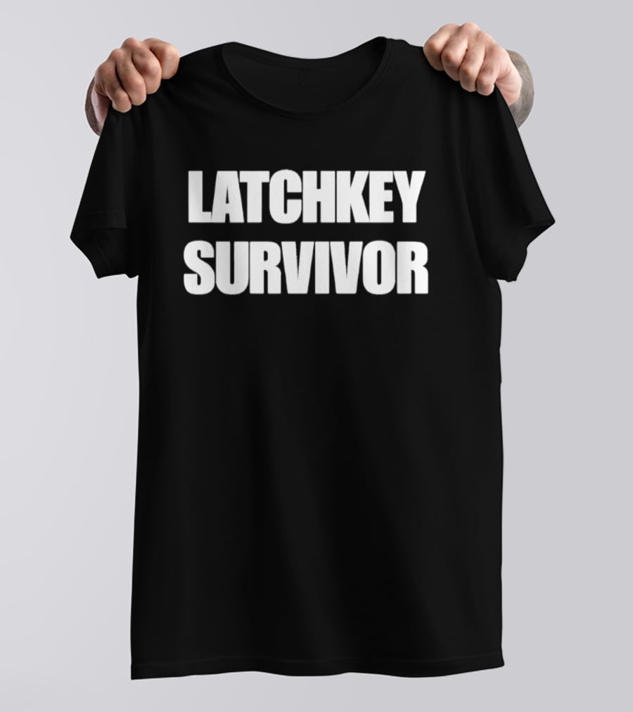 Latchkey Survivor Vintage Nostalgia Child Of The 80s Spirit T-Shirt