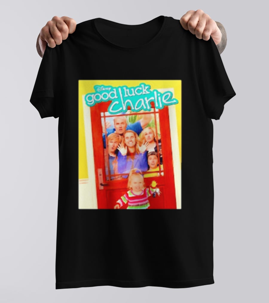 Disney Good Luck Charlie Family Door Scene T-Shirt