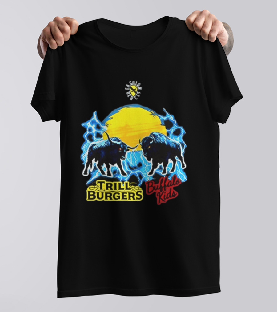 Buffalo Kids Versus Trill Burgers Electric Showdown 2026 T-Shirt