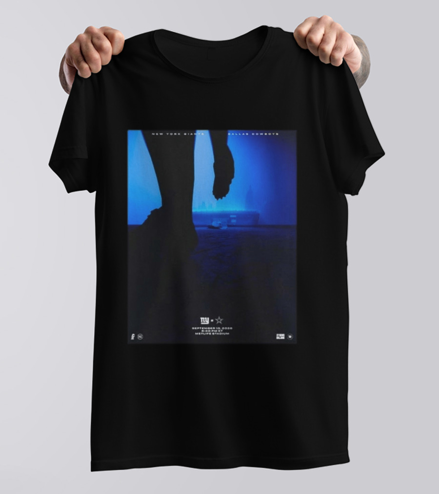 New York Giants Dallas Cowboys MetLife Stadium September 13 2026 T-Shirt