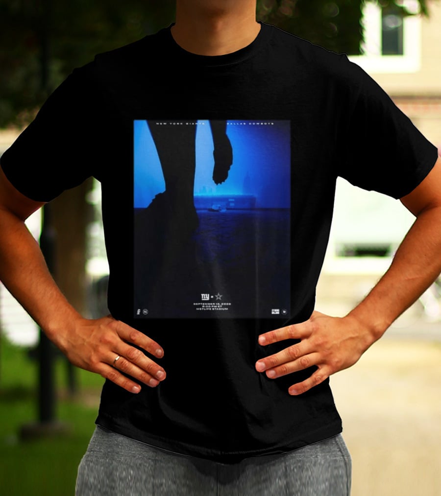 New York Giants Dallas Cowboys MetLife Stadium September 13 2026 T-Shirt