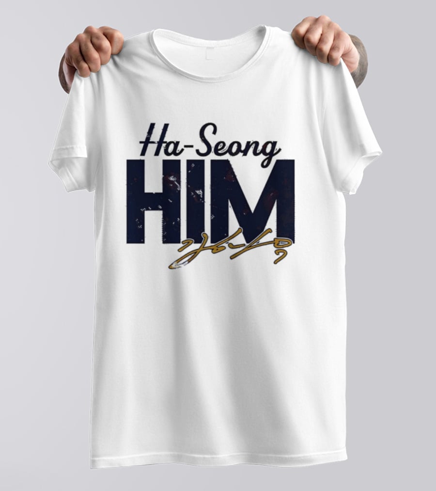Ha Seong Kim HIM Atlanta Braves 2026 MLB Season T-Shirt