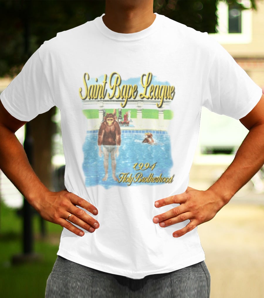 Saint Bape League Holy Brotherhood 1994 T-Shirt