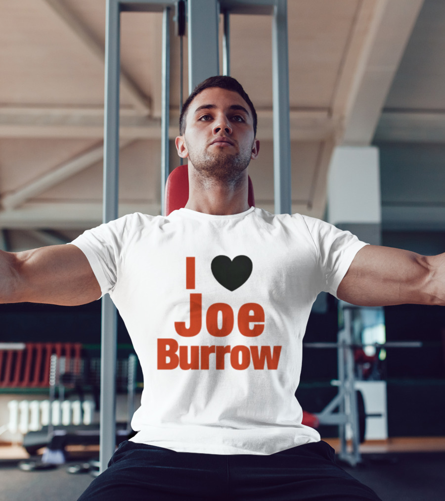 I Heart Joe Burrow Cincinnati Bengals 2026 Season T-Shirt