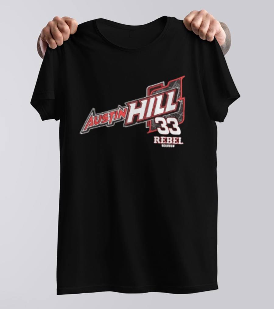 Austin Hill 33 Rebel Racing Team Honoring Our Original Rebel T-Shirt