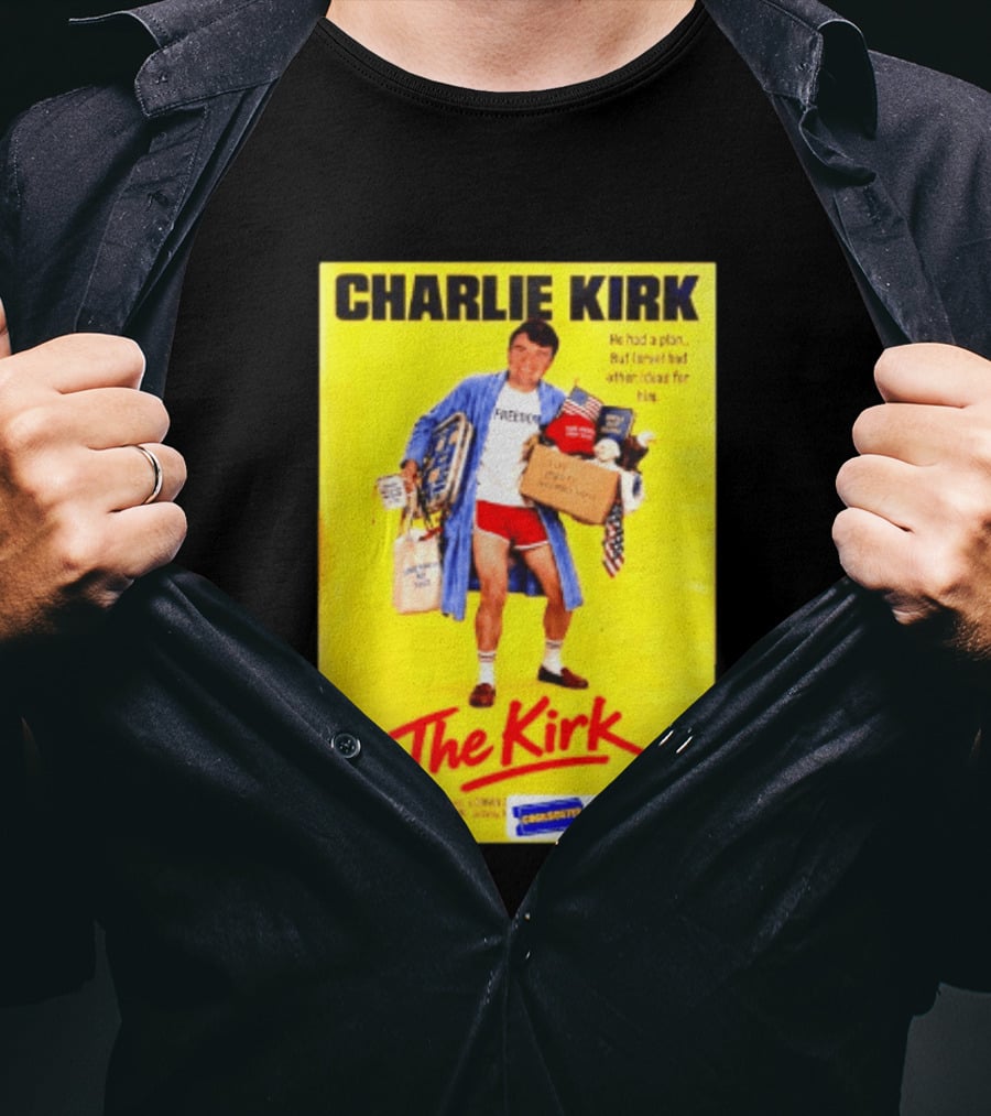 Charlie Kirk He Had A Plan But Israel Had Other Ideas For Him The Kirk Freedom T-Shirt