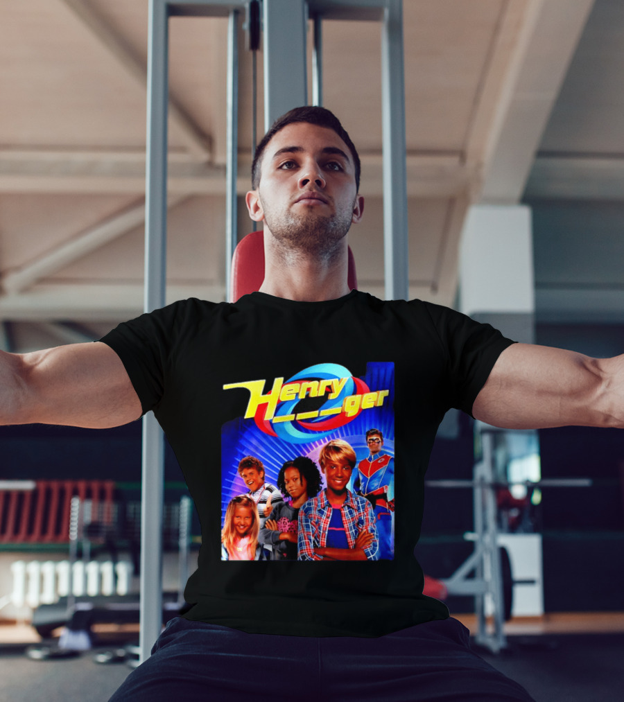 Henry Danger Nickelodeon Kids TV Show Captain Man Superhero Characters T-Shirt