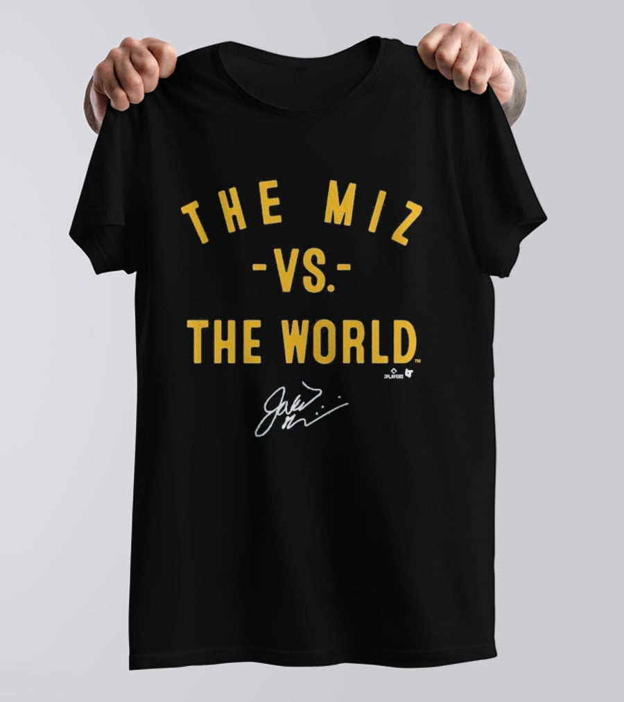 The Miz Vs The World Signed Jacob Misiorowski T-Shirt