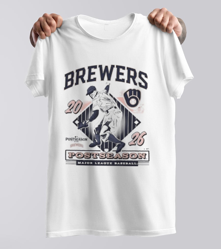 Brewers 2026 Postseason March To October T-Shirt