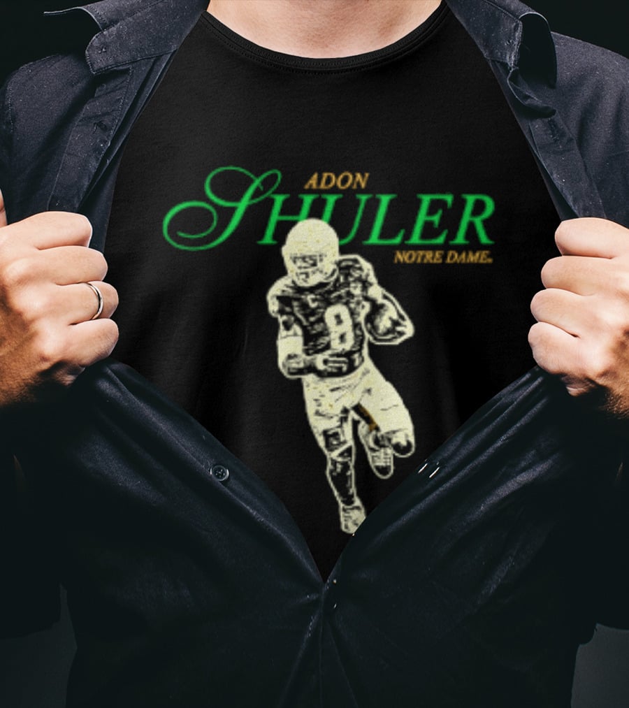 Adon Shuler Notre Dame Football Player 8 T-Shirt