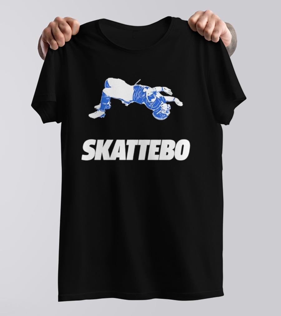 Skattebo New York Giants Flip Pose Star T-Shirt
