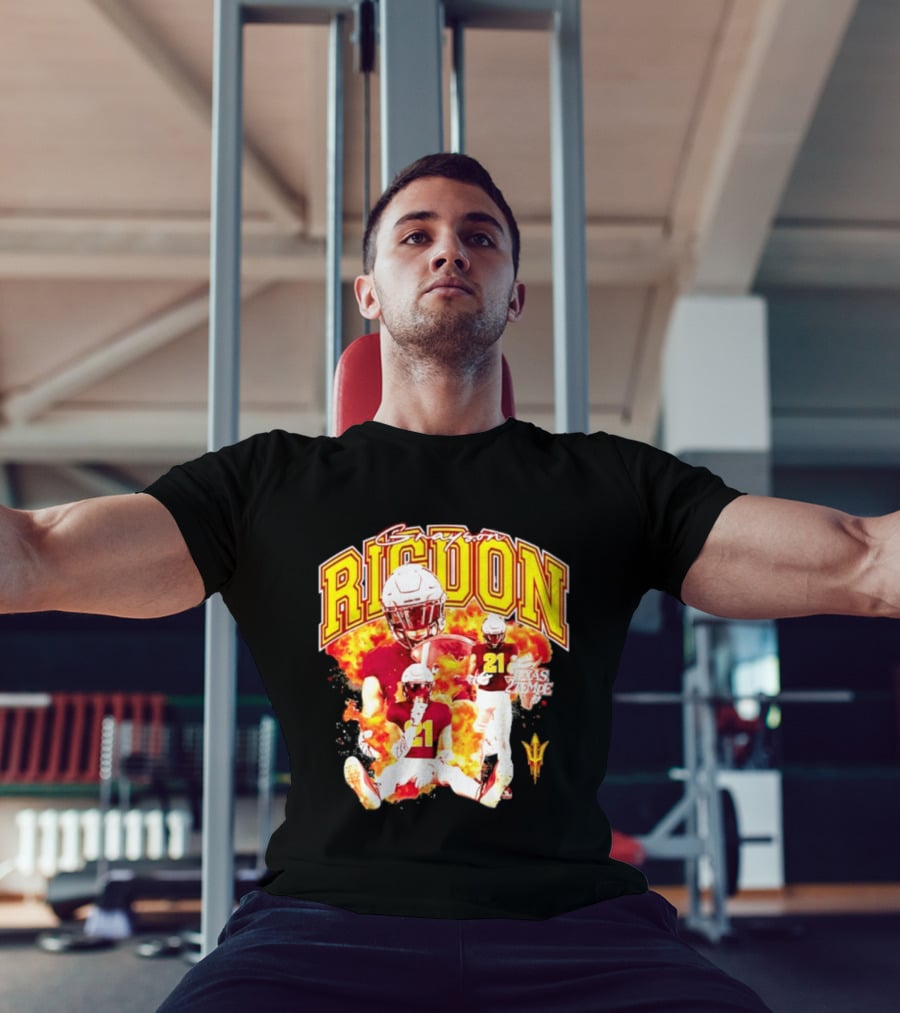Grayson Rigdon 21 Arizona State Texas Tempe Football Player T-Shirt
