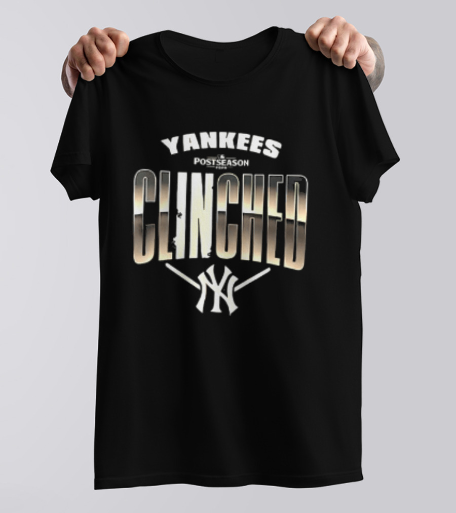 Yankees Clinched October 2026 Postseason Baseball T-Shirt