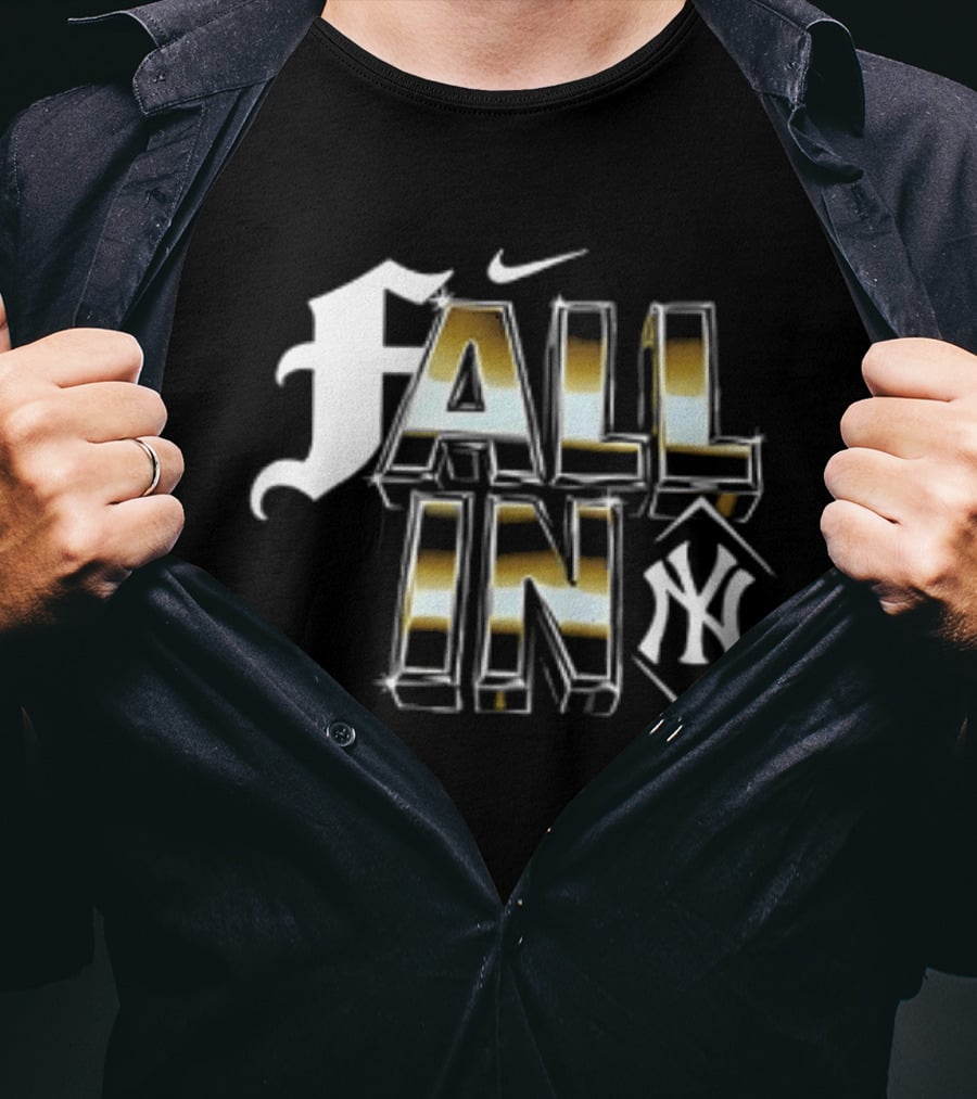 Nike New York Yankees Fall In 2026 Postseason T-Shirt