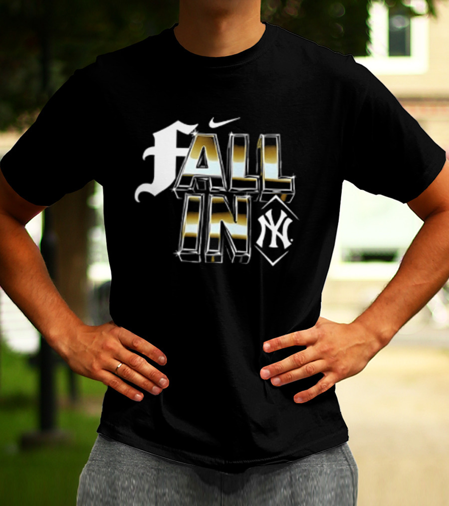 Nike New York Yankees Fall In 2026 Postseason T-Shirt