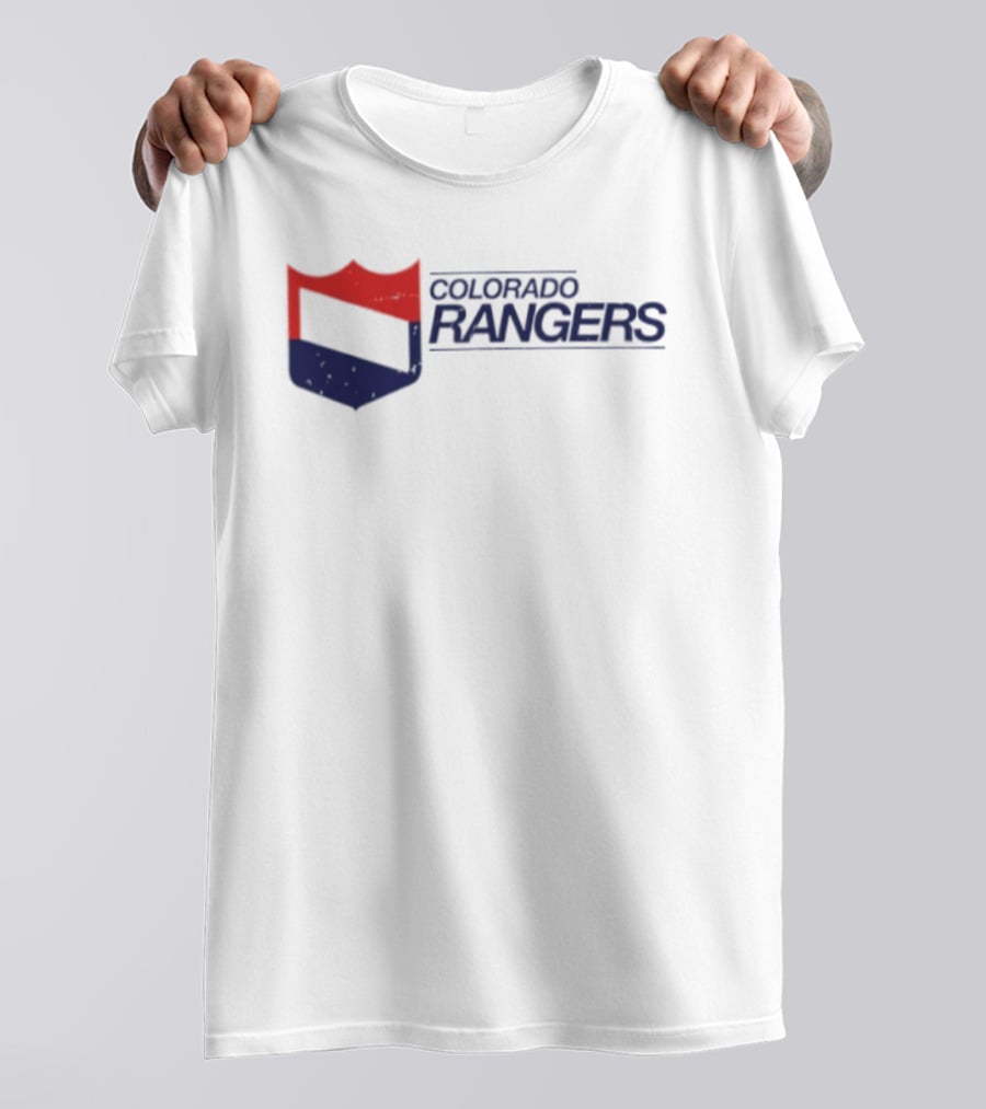 Colorado Rangers Hockey Crest T-Shirt