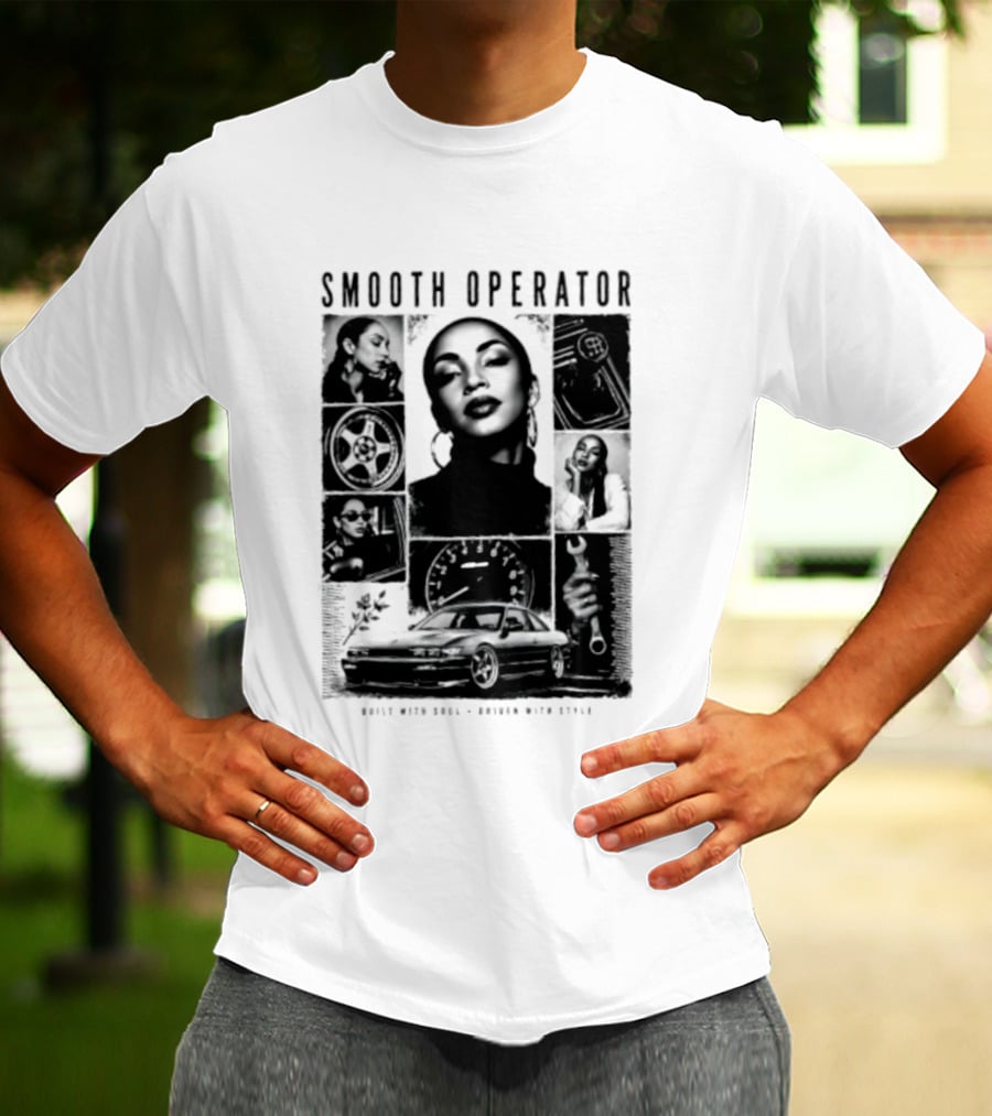 Smooth Operator Built With Soul Driven With Style Vintage Car Icon Retro Look T-Shirt